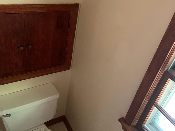 This is the half bath on the main level. This bathroom has just the toilet and sink. The shower stall is on the upper level.