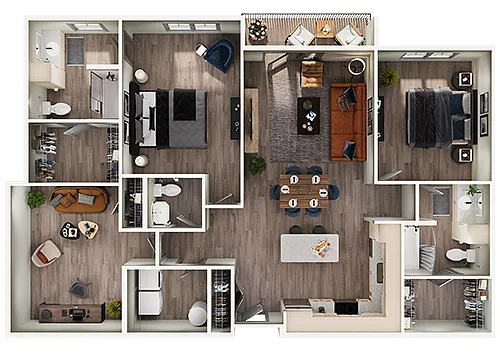Floor plan Refractory