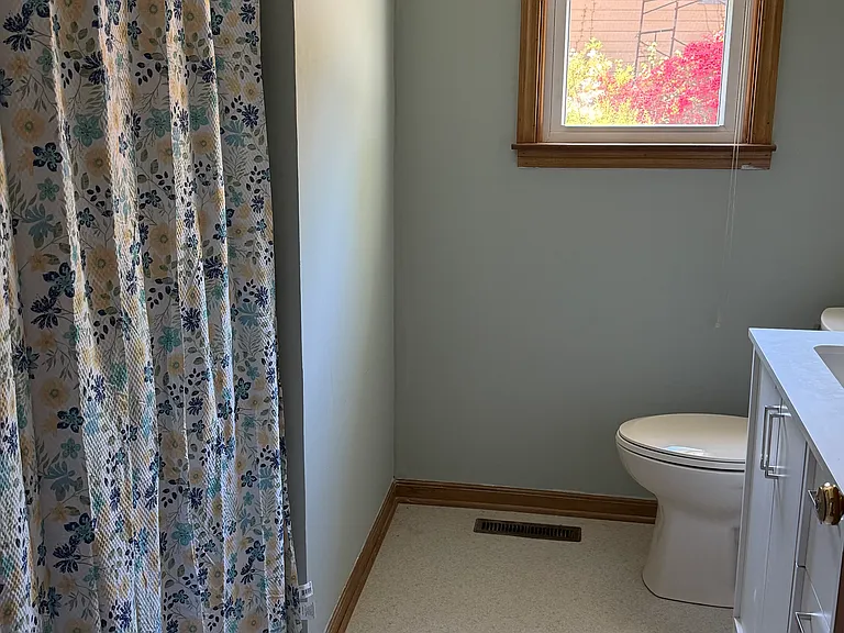 First bathroom