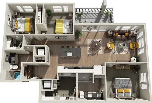 Floor plan C1