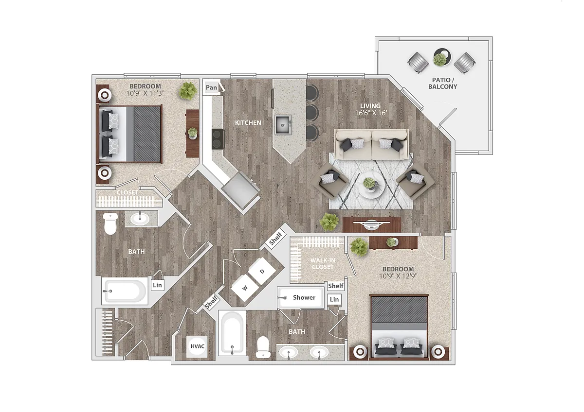 Floor plan B8