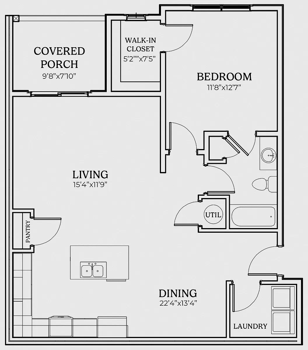 Floor plan Sunset