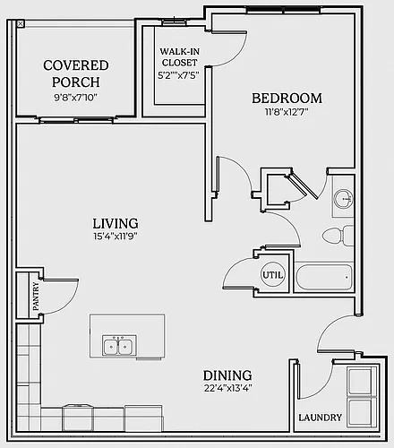 Floor plan Sunset