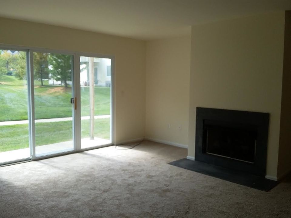 Living Room Featuring Fireplace