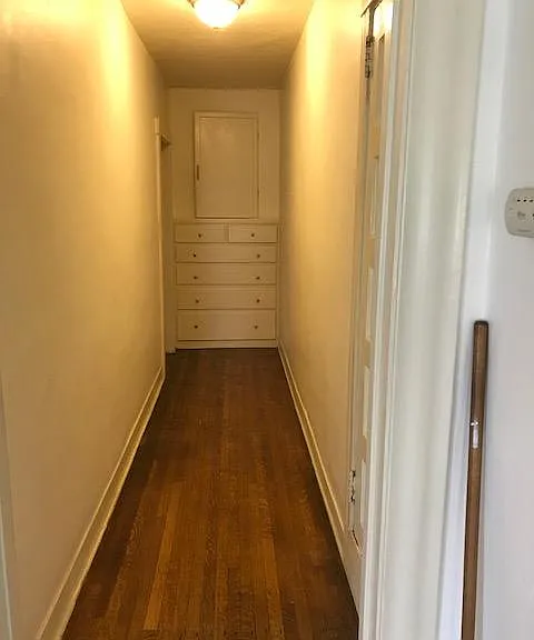 Hall to bath/laundry rm