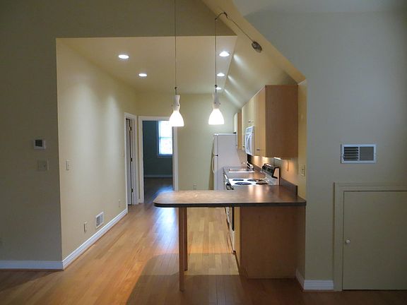 Galley Kitchen from living room