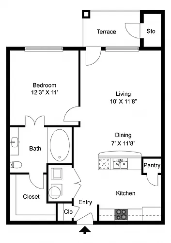 Floor plan A1