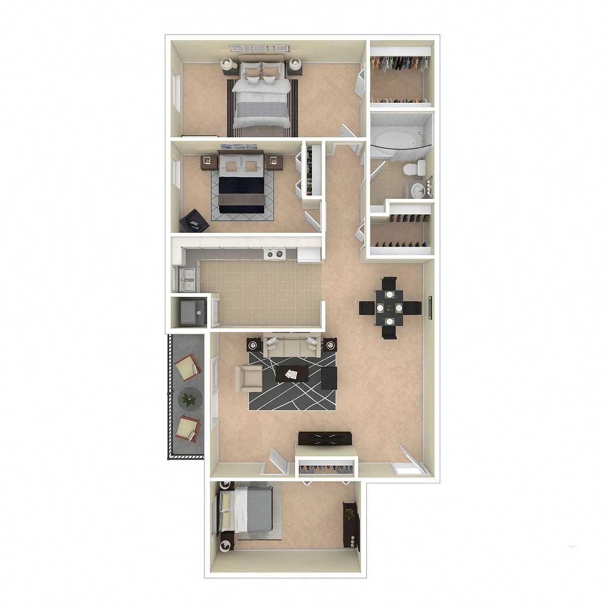 Floor plan C1