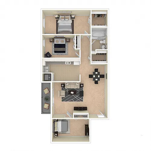 Floor plan C1