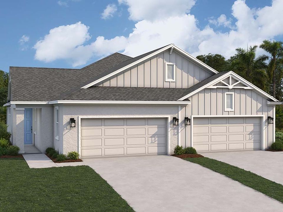 Sandpiper new construction villa home plan Sun City Center, FL Fairway Pointe by William Ryan Homes