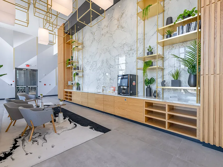 Start your day with complimentary coffee in a welcoming setting