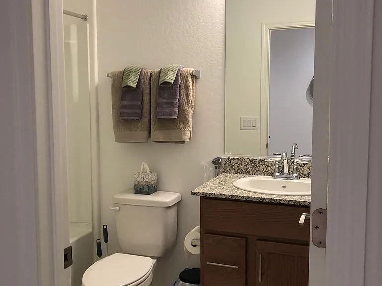 Guest Bathroom with Shower and Tub