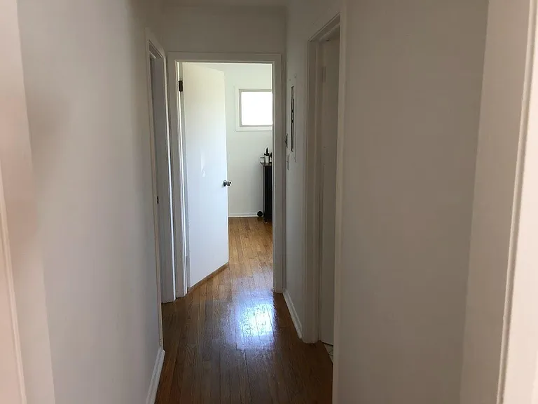 Hall way to bedroom bathroom and study