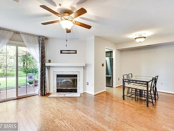 View of living room and dining room
