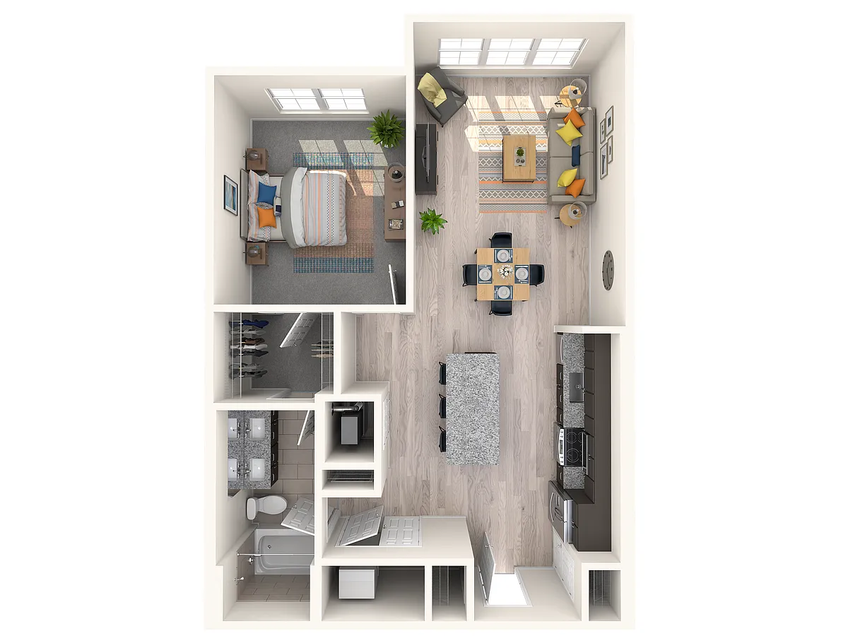 Floor plan A21