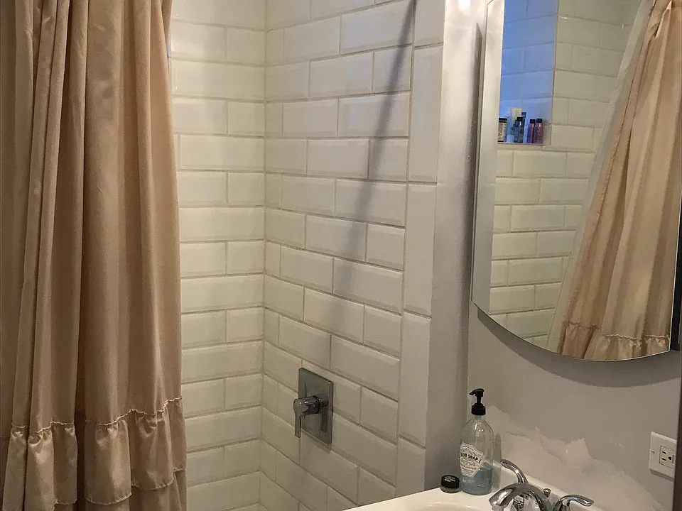 completely re done bathroom