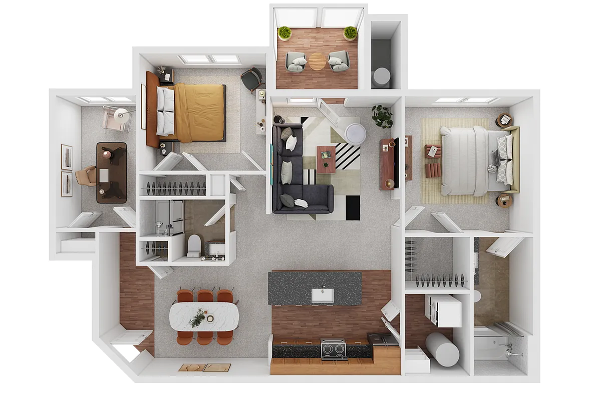 Floor plan The Driftwood