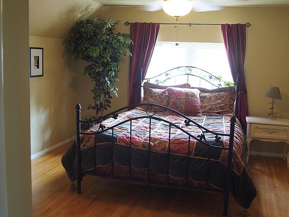 Master bedroom up with walk-in closet and master bath.
