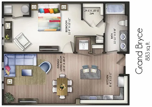 Floor plan Grand Bryce