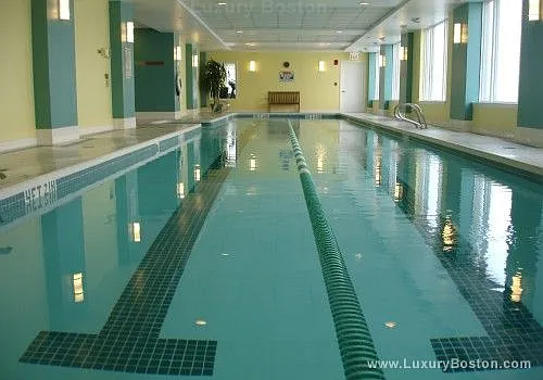 Year-round heated indoor lap pool.