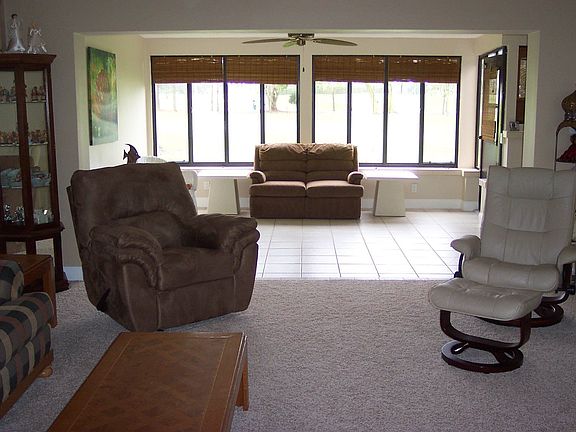 Open Family area with enclosed lanai