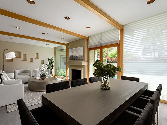 Virtually Staged living room