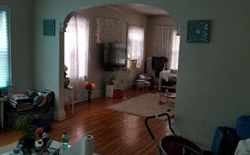 Dining room, living room