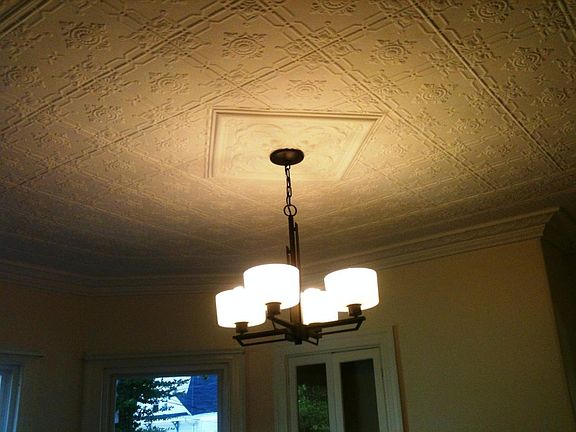 DR tin ceiling