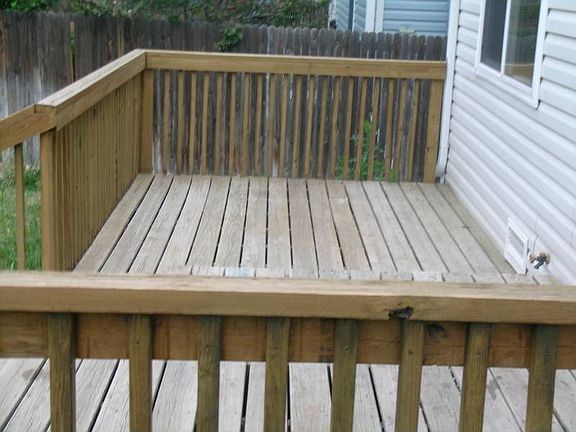 Back deck