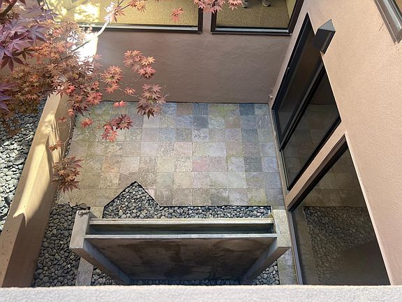 Master Bedroom Patio View from Foyer