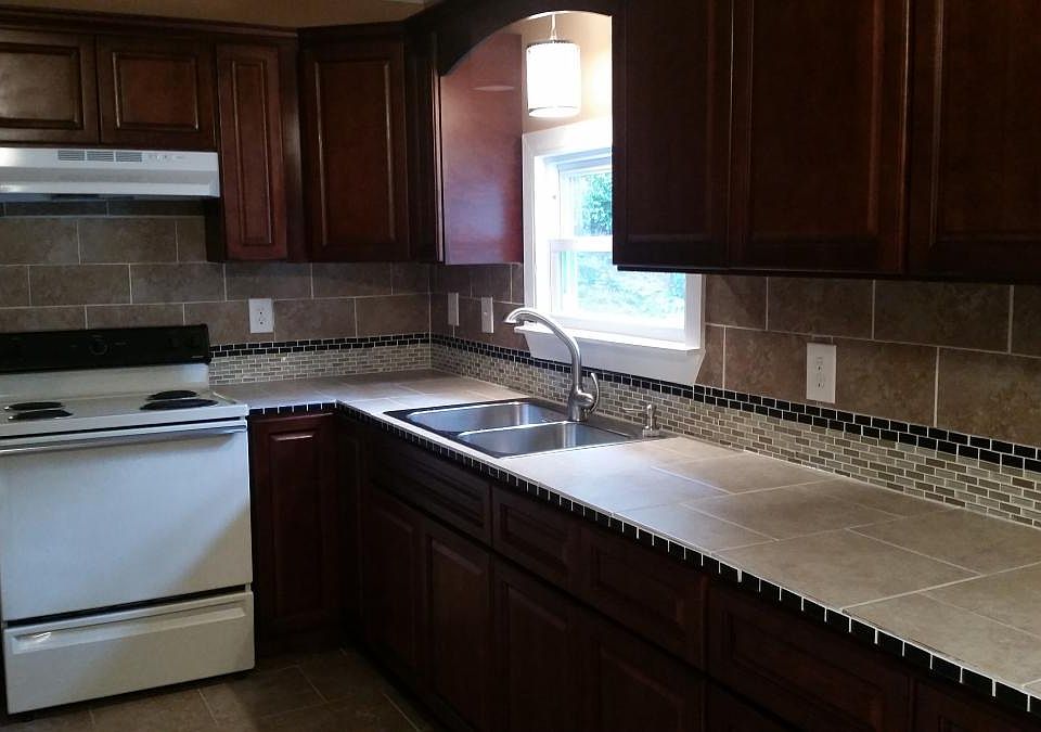 kitchen / new cabinets / countertops