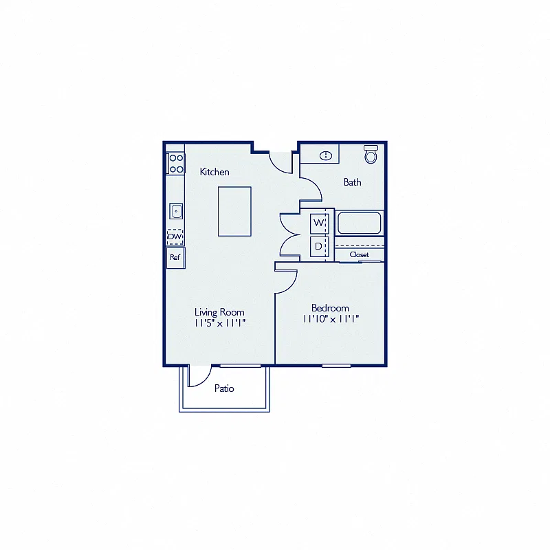 Floor plan A1B