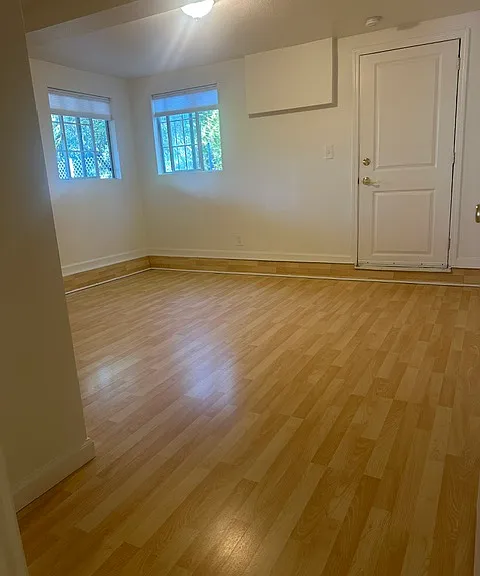 bedroom, door leading to back private back patio