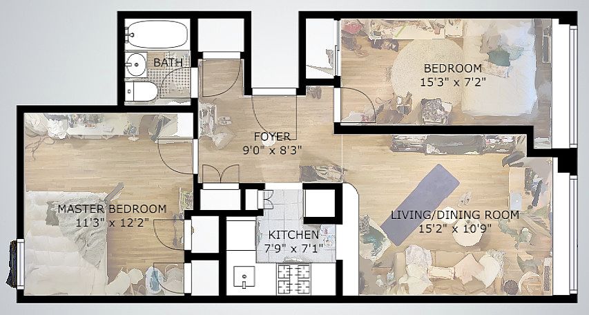 1st image of 421 W 57th St Front 1