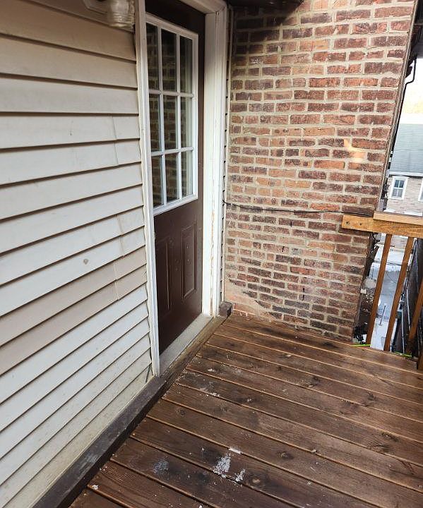Entrance from Porch rear of property