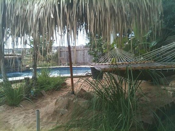 Even a sandy beach!