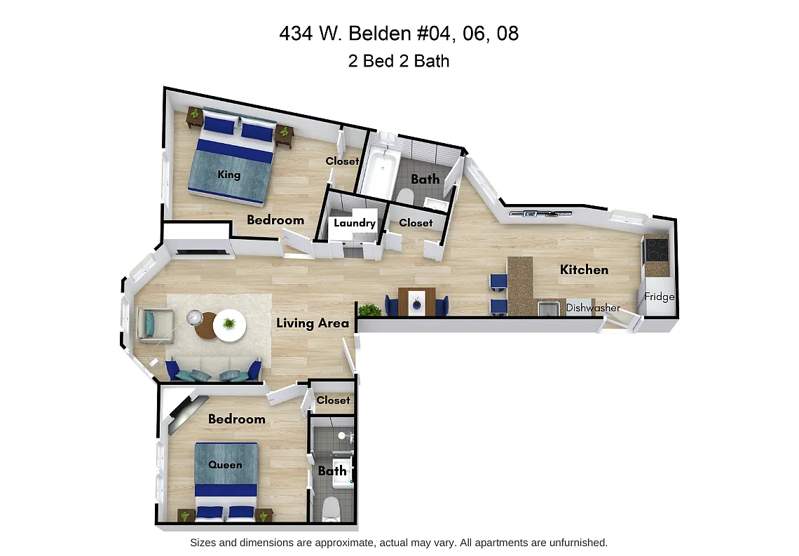 Floor plan 434 - 4 6 8