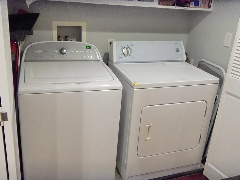 Washer and Dryer included and in unit