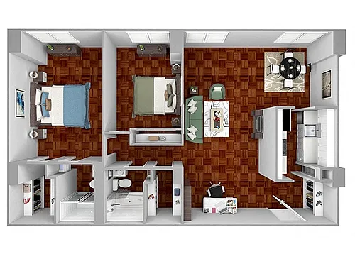 Floor plan B1