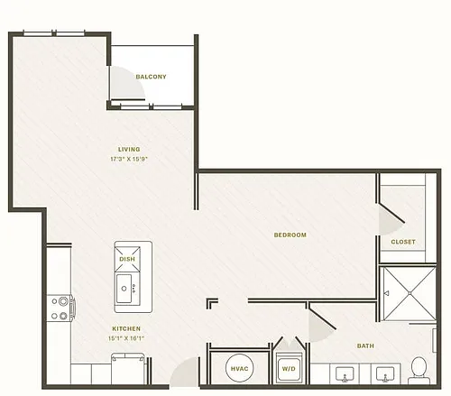 Floor plan The Georgian