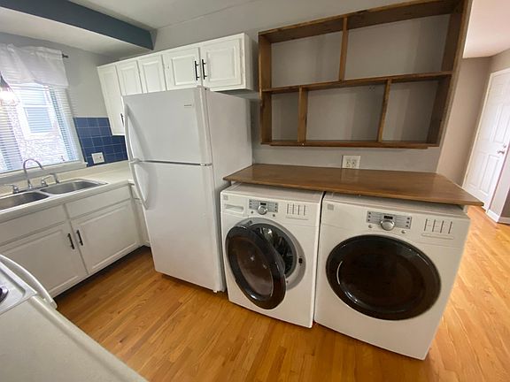 In kitchen laundry