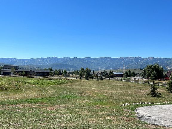 View from front of house