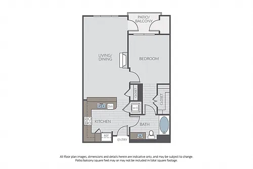 Floor plan Plan 1C