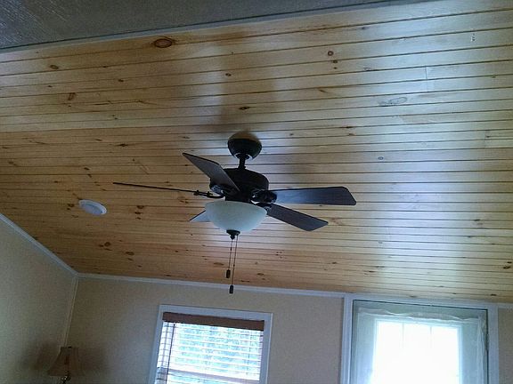 Vaulted ceiling!,in living room