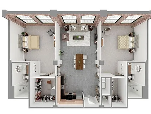 Floor plan T2-A