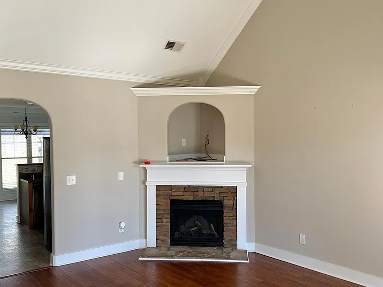 Living room from front door.