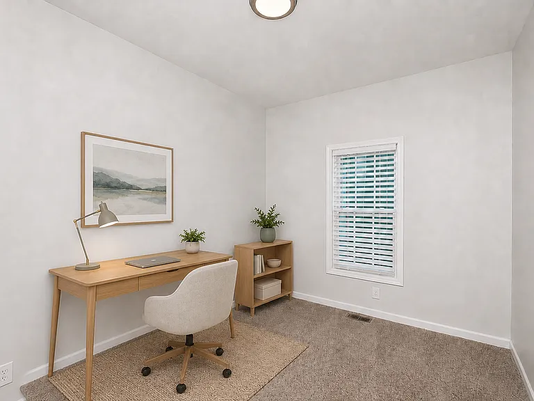 staged bedroom 3 (office)