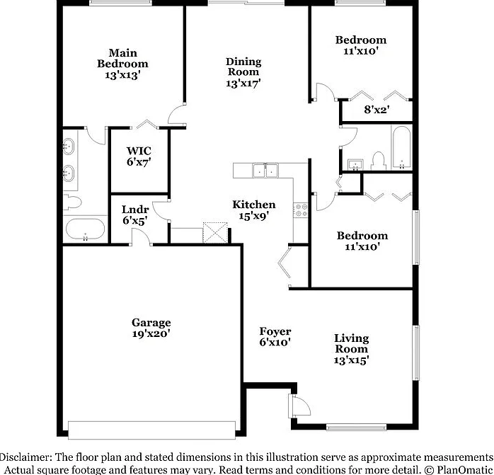 3 bed, 2.0 bath, 1465 sqft, $3,330 — Photo 2