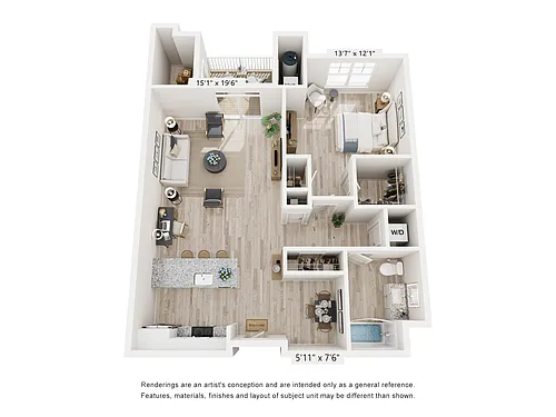 Floor plan The Classic + Dining Area