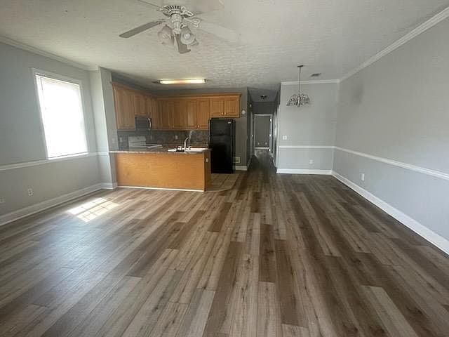 Kitchen, Dinning and Living room